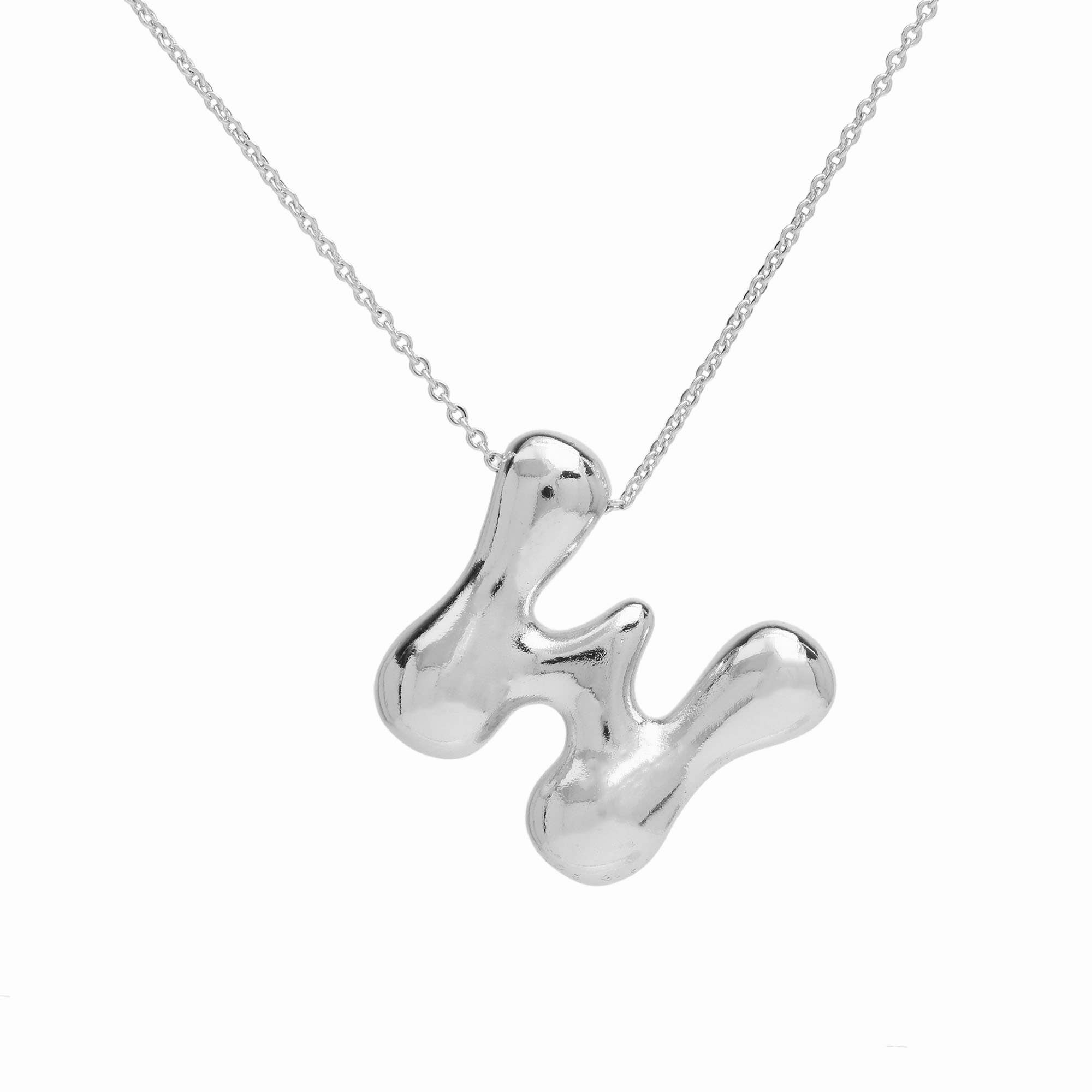 Savvy Bling – wholesale Pendant/charm necklace – Initial Waterdrop 18K Gold Necklace22