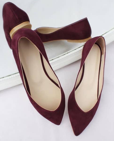 La vie - Wholesale Low Heels - Women's - Ancona - plum