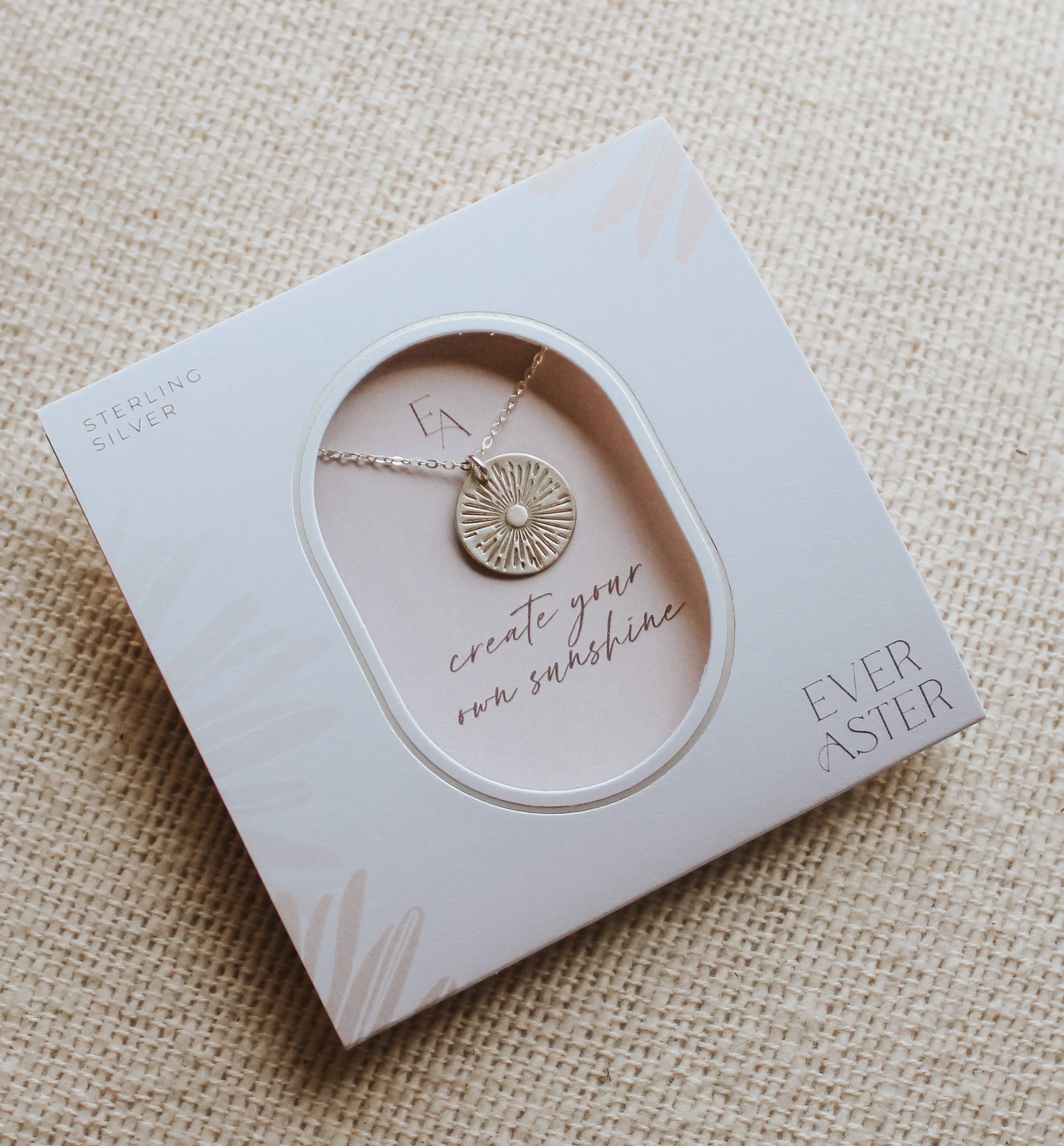 Ever Aster - Wholesale Pendant/Charm Necklace - Sunbeam Necklace0