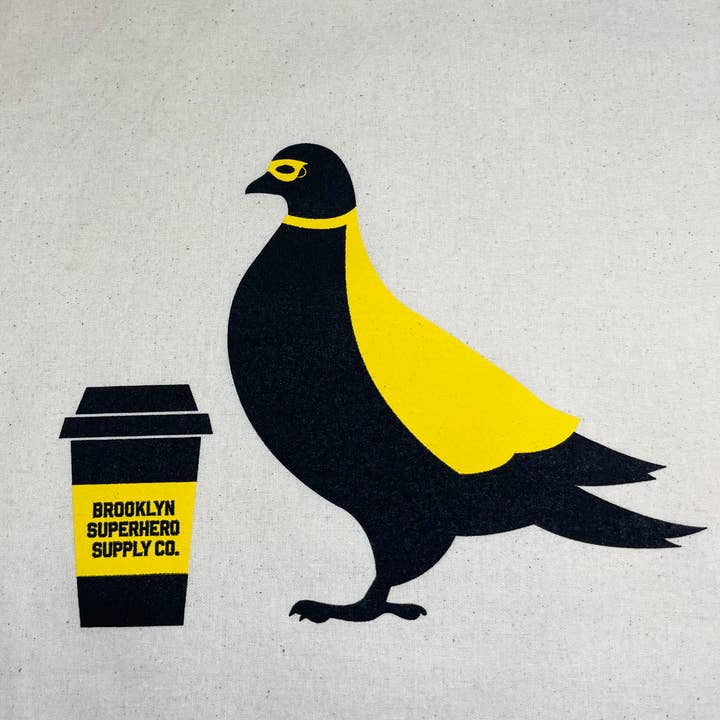 Brooklyn Superhero Supply Co. - Wholesale Tote Bag - Unisex - Hero Pigeon Tote Bag1