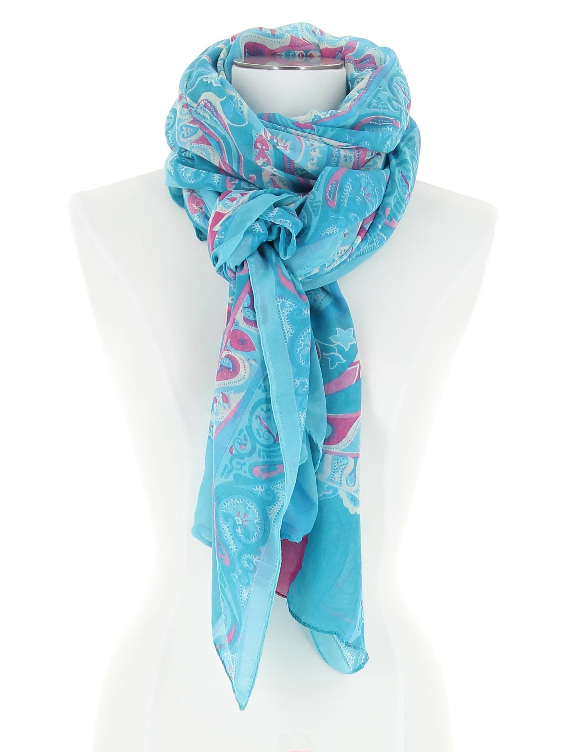 DIWALI PARIS - Wholesale Scarf - Women's - PANSHIR SCARF - 100% POLYESTER