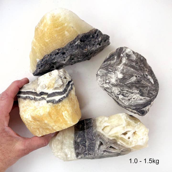 Rock Paradise - Wholesale Spiritual Stone/Crystal - Crystal Mexican Onyx Rough Stone Chunk - Choose Weight