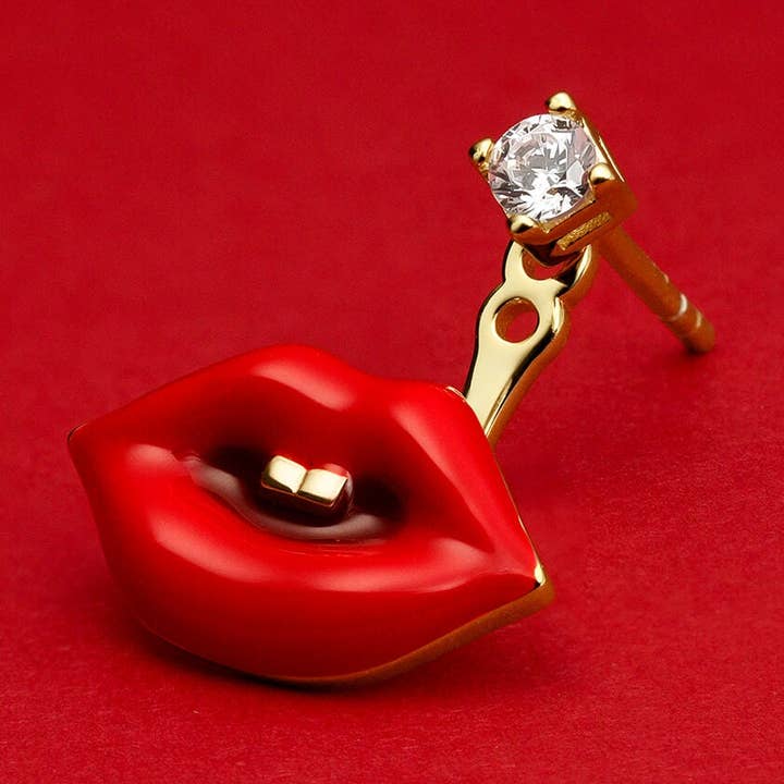 PENDIENT EAR JACKET FIRST KISS for engroshandel hos EarCandy Jewelry