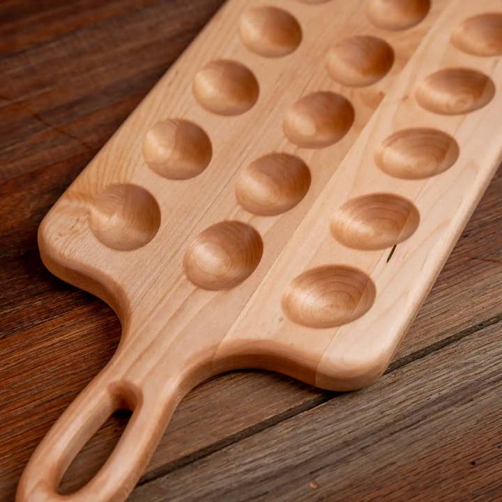 Laurel Mercantile - Wholesale Egg Cup/Holder - Maple Deviled Egg Tray | 18 egg3