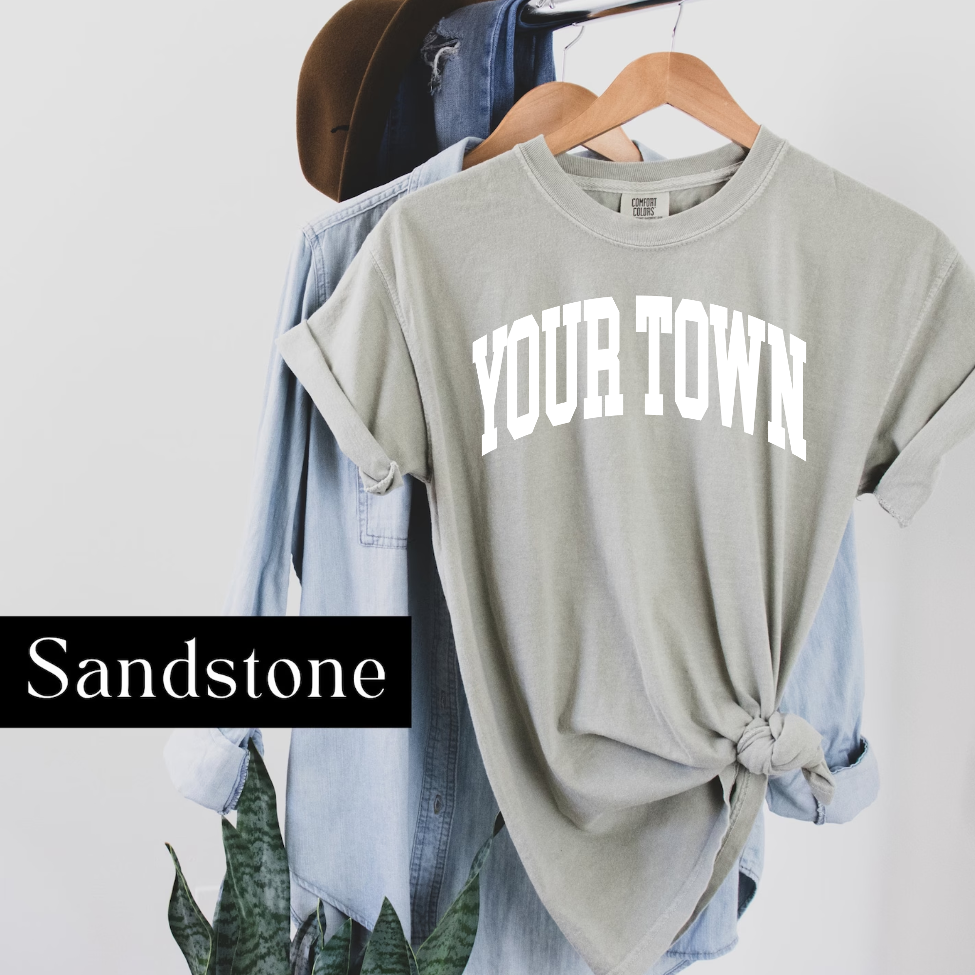 Faith & Life Christian Brands – Engroshandel T-shirt med print - Dame – Custom City Comfort Farver Heavyweight Hometown T-shirt17