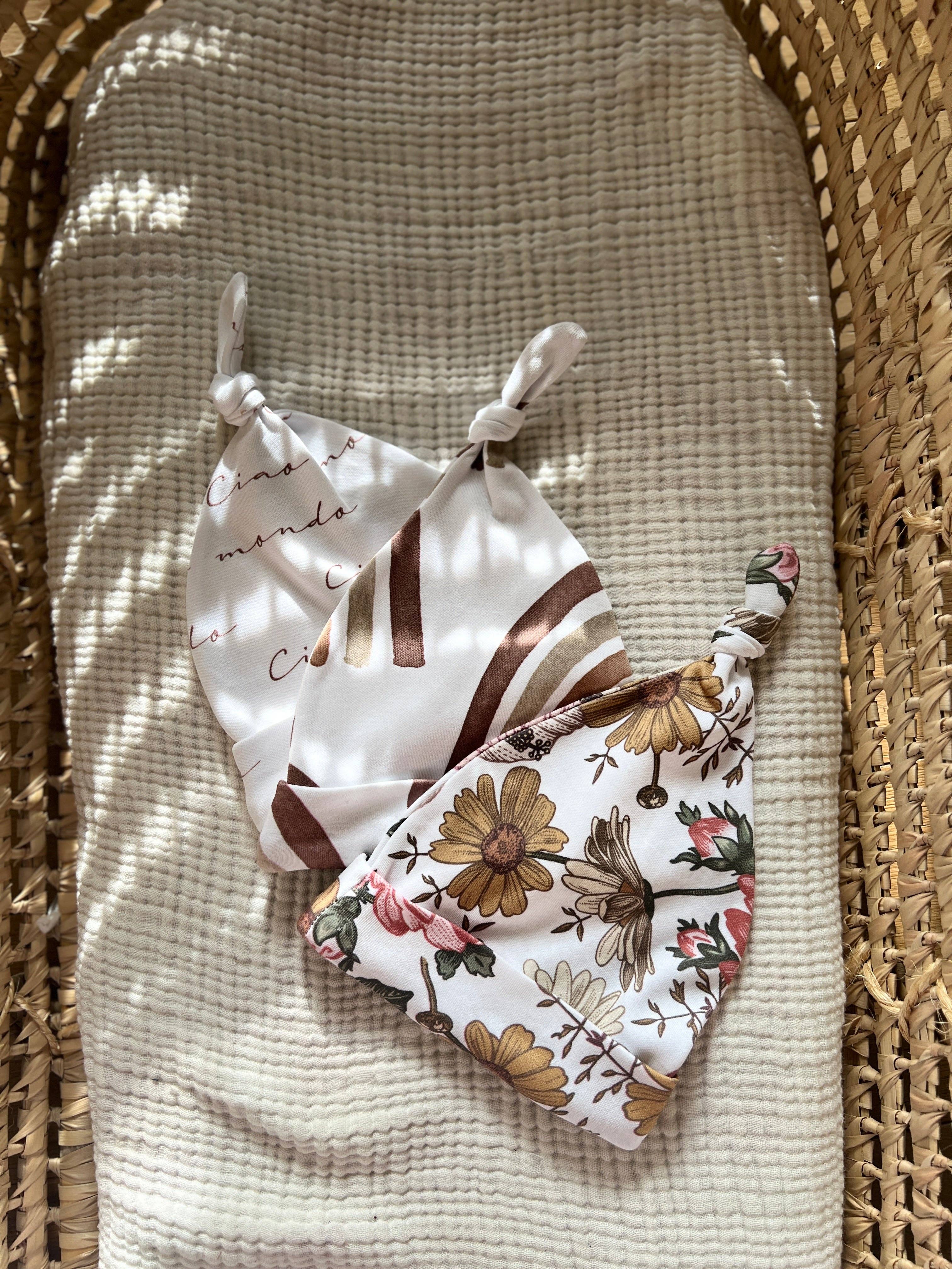 Babylissima - Wholesale Swaddle Set - Baby - Skin to Skin: Copertina & Capellino3