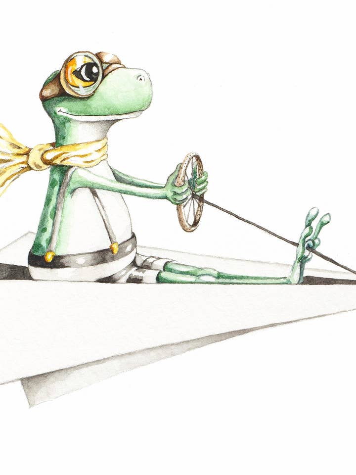 Soar On Giclee Print Of Original Watercolor Painting for wholesale by Katie Crawford Art