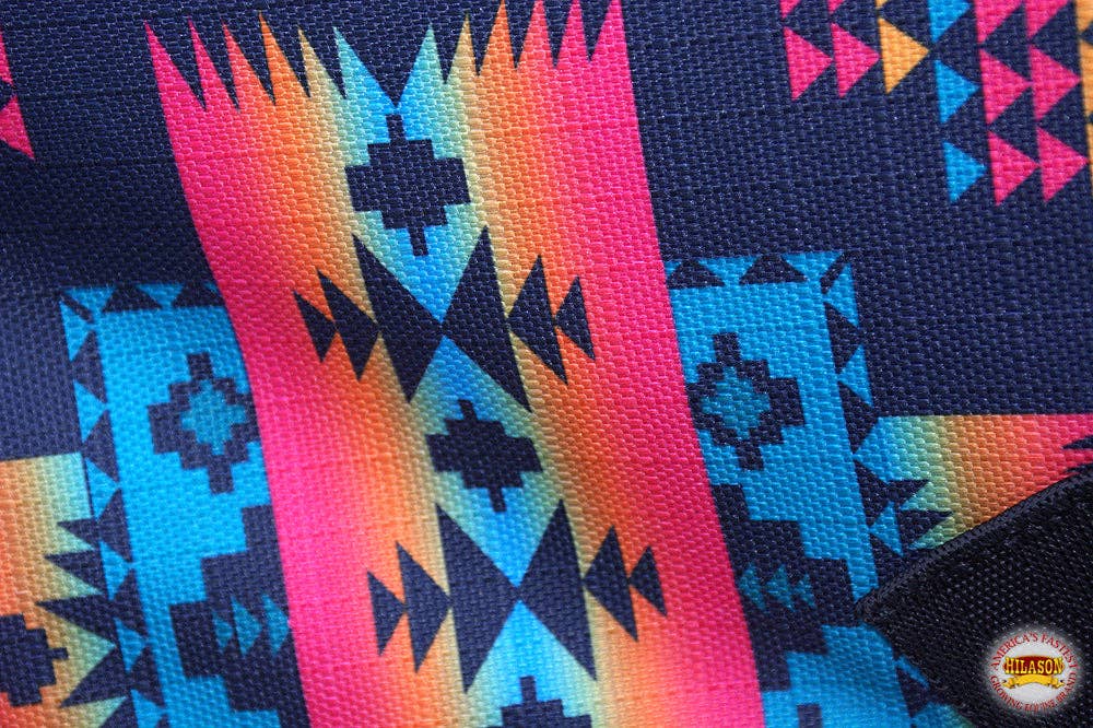 Black Aztec HILASON 1200D Winter Waterproof Poly Horse Blanket Belly Wrap | Turnout Blankets for Horses for wholesale on Faire4