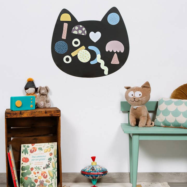 Ferflex - Wholesale Wall Decor - Kids & Baby - Magnetic cat chalkboard