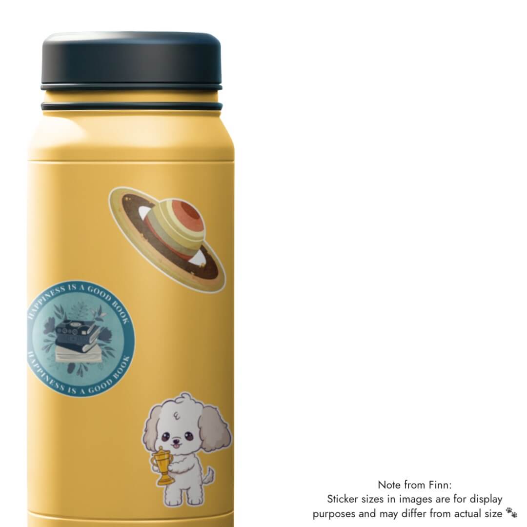 Stick With Finn - Wholesale Phone & Laptop Stickers - Saturn Sticker2