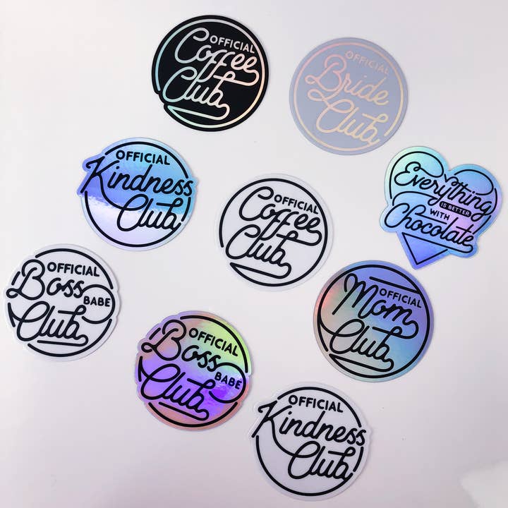 pegatinas oficiales del club para venta al por mayor de Park and Buzz