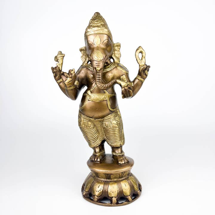 GREENROOTS USA LLC - Wholesale Sculpture - Ganesh 11"H1