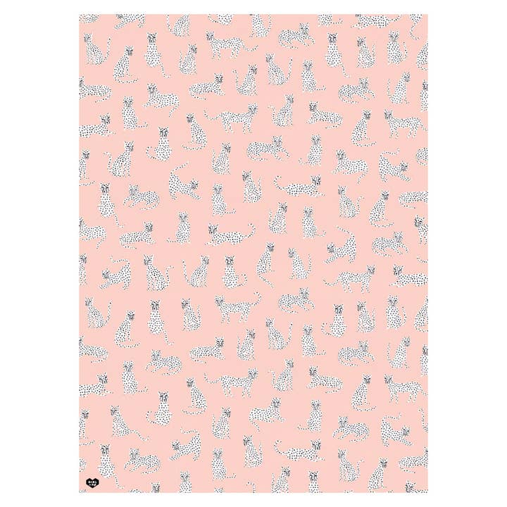 Sällsynta varelser gåva wrap ark för wholesale av Girl w/ Knife