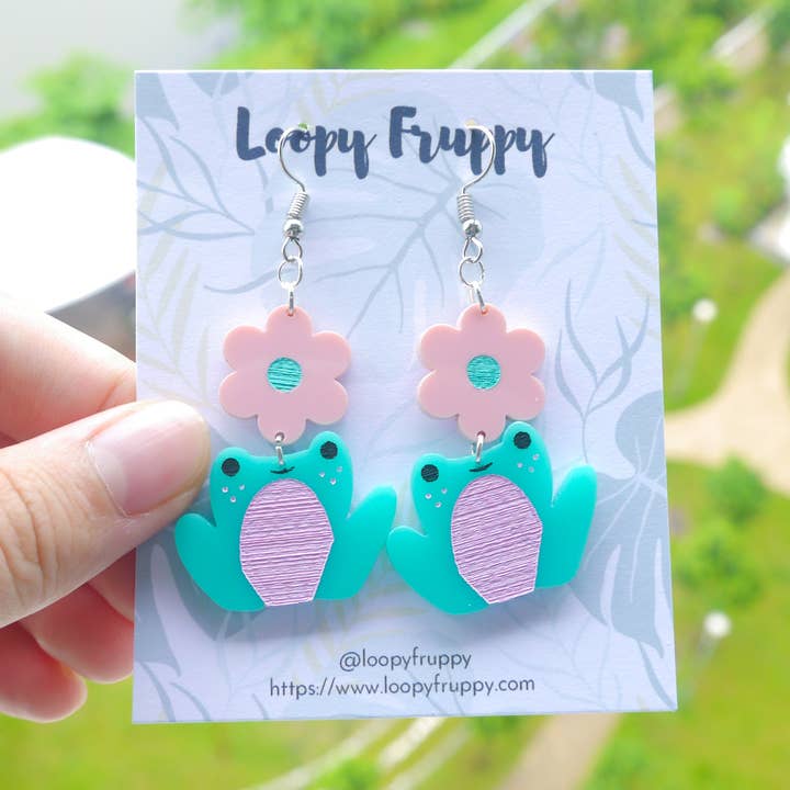 Ranas florales para venta al por mayor de Loopy Fruppy