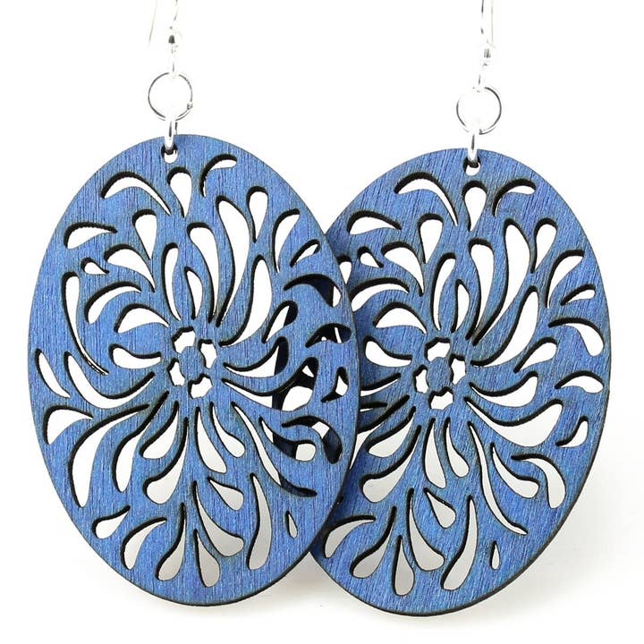 Brincos Raindrop Splashes por atacado de Green Tree Jewelry