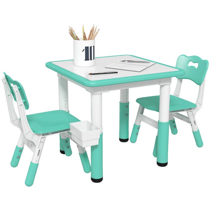 39F Inc. - Wholesale Chair - Kids - Kids Activity Table and Chair Set, Adjustable Height