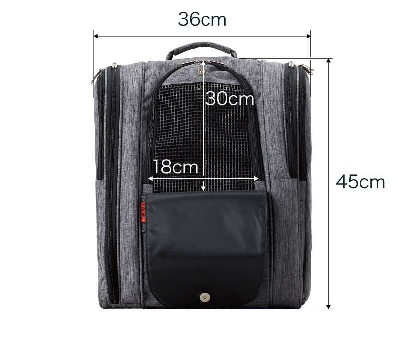 Prefer Pets Travel Gear – Großhandel Haustier-Transportbox – Katze/Hund – Adventure Rucksack - Schwarz9