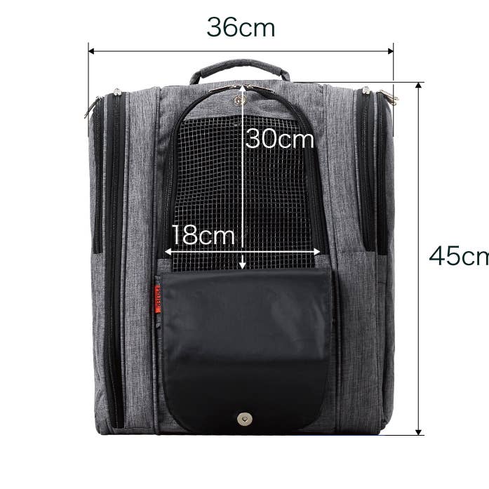 Prefer Pets Travel Gear – Großhandel Haustier-Transportbox – Katze/Hund – Adventure Rucksack - Schwarz9