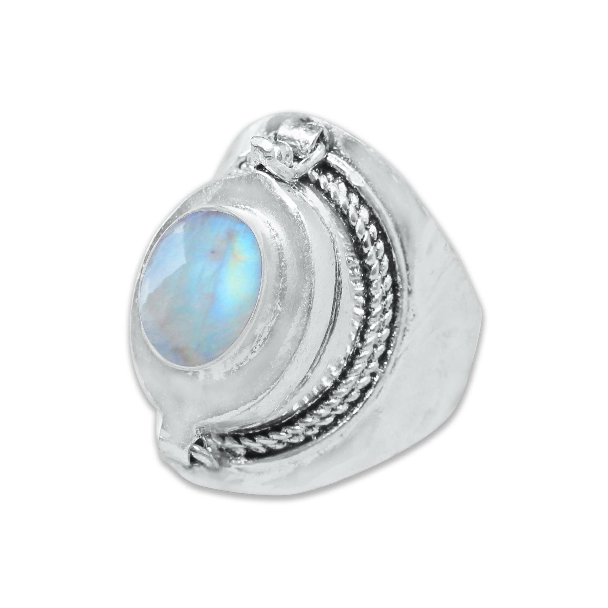 Handmade Jewels - Vendita all'ingrosso Anelli cocktail/statement - Anelli a Scomparto Placcati in Argento Fatti a Mano – Anelli Veleno con Scomparto Nascosto15