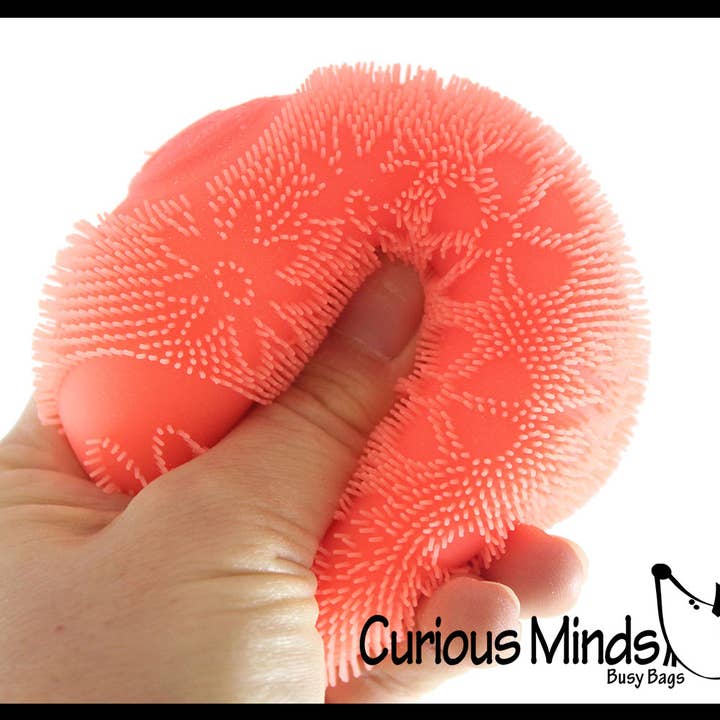 Curious Minds Toys – wholesale Mjuk leksak - Barn och baby – NeeDoh Fuzzball FLOWER POWER Mjuk Doh-Fylld Stretchboll4