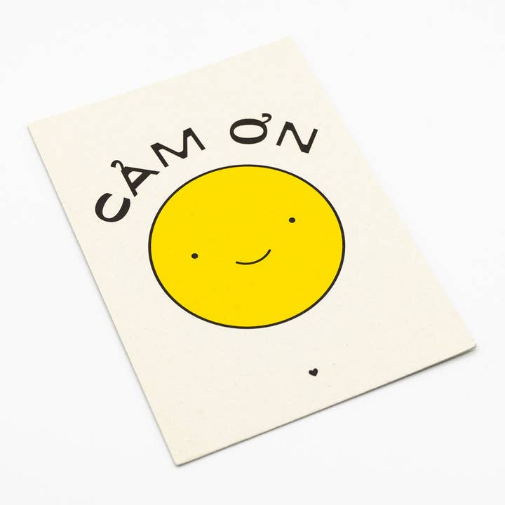 Postcard Vietnamese Thank you "cam on" Smiley and other Purchase Wholesale roupa cama. Free Returns & Net 60 Terms on Faire trending on Faire.