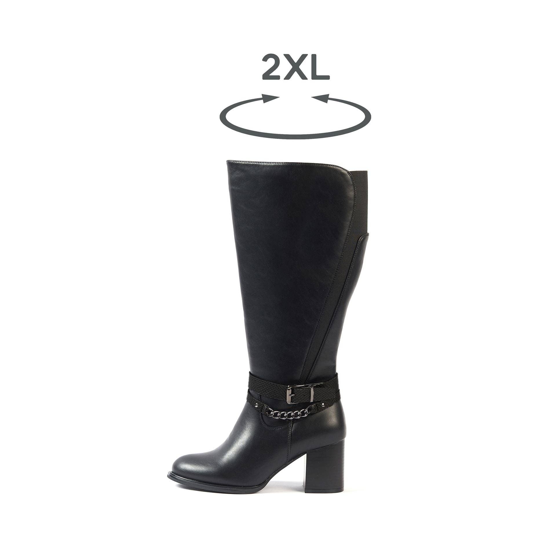 Gabylou - Wholesale Boots - Women's - 2XL Boots for Wide Calves - Lemon Model12