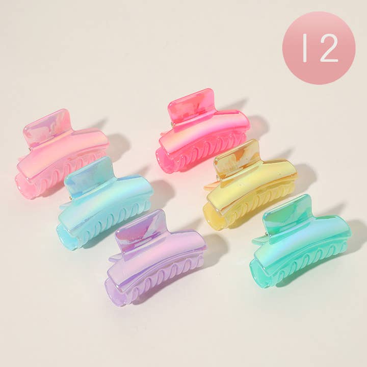 Sensibling Corp. - Wholesale Hair Clip - Women's - 12 SET OF 3 - Hair Claw Clip Set