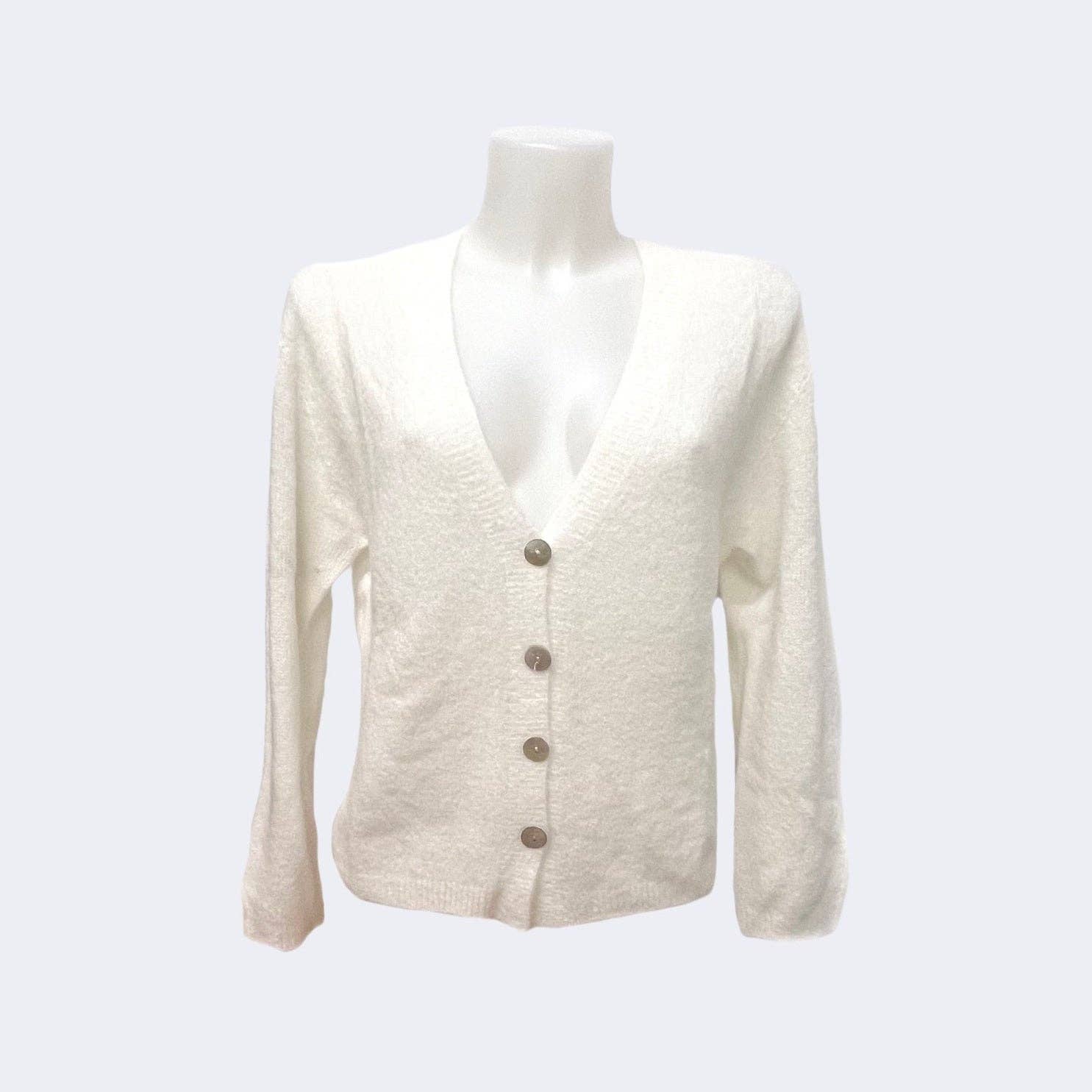 Suie Valentini srl - Vente Cardigan – femme - Cardigan en maille mélange alpaga bébé, réf. 175112