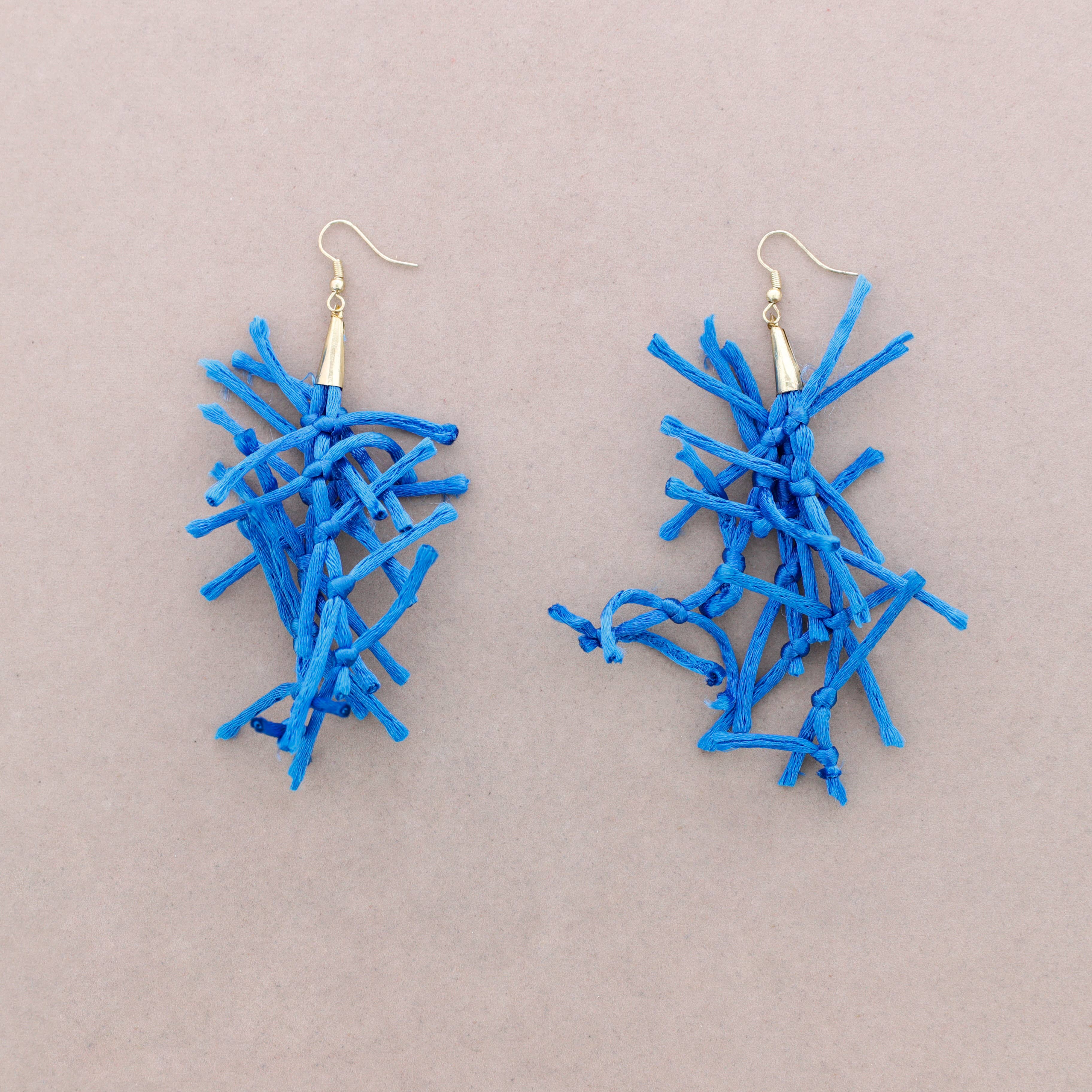 Sonata - Wholesale Snap Jewelry - Ethnic Cord Earrings1