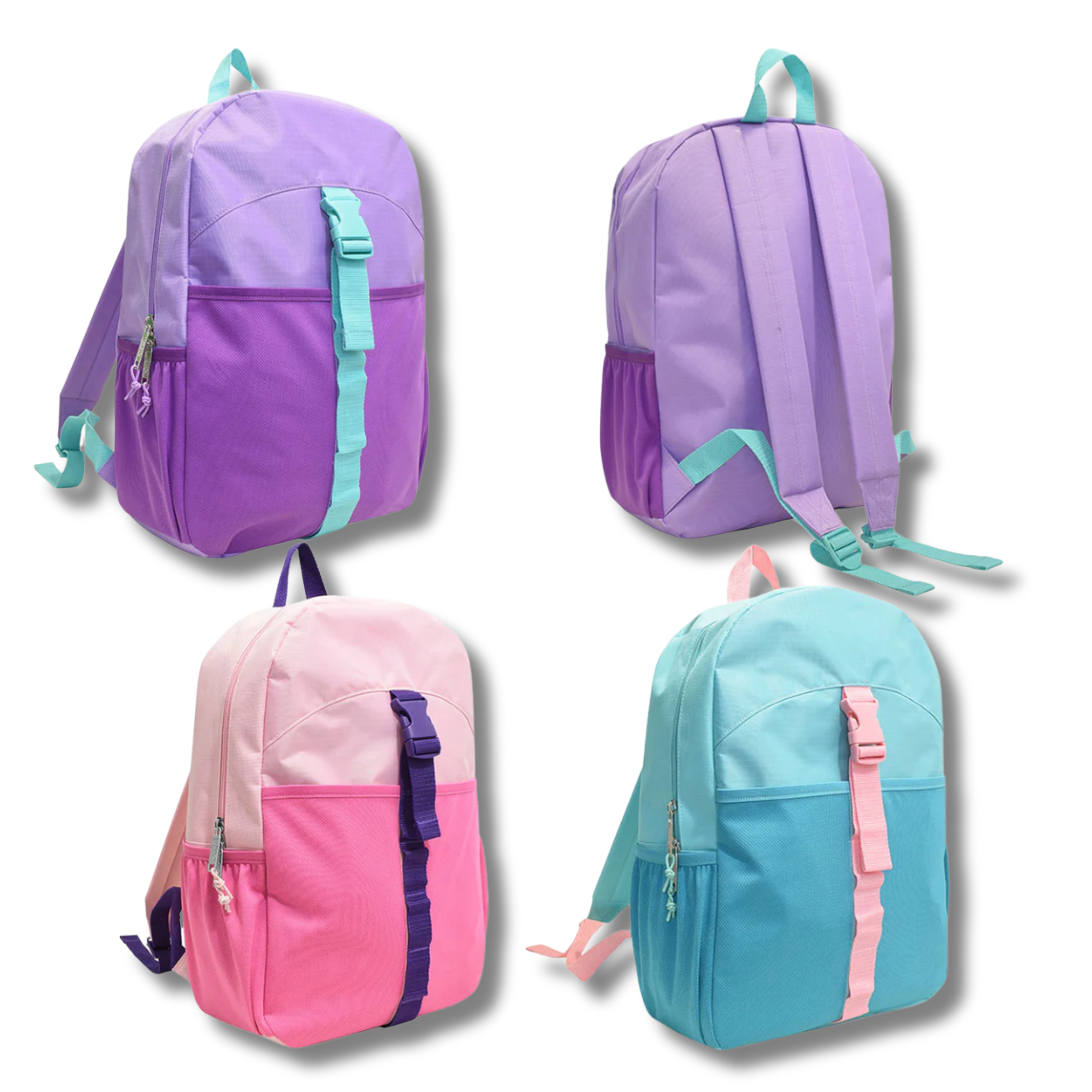 JSBlueRidge Toys – wholesale Backpack – Child – 17" Rainbow Backpacks For Back To School Kids1