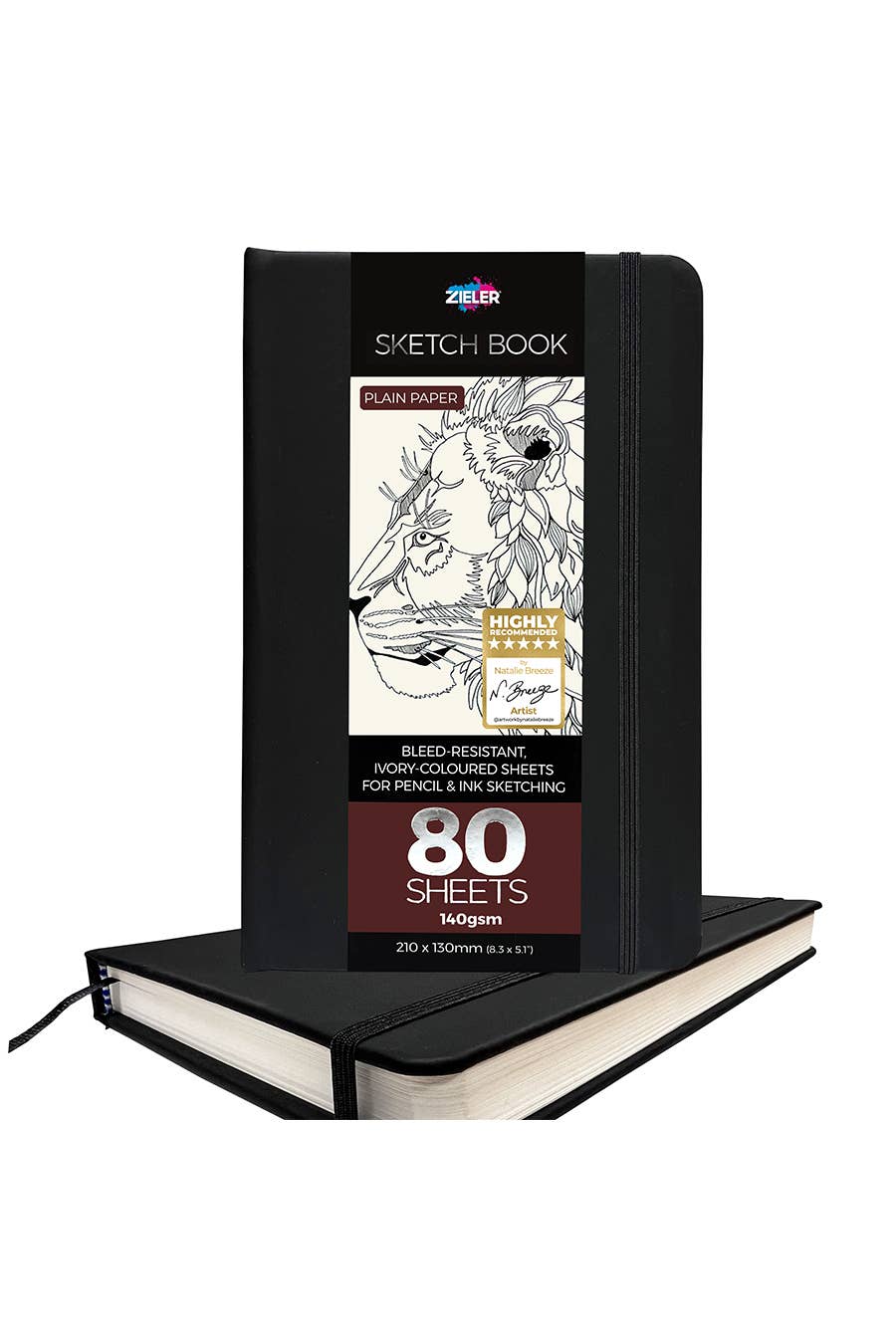 Chartpak, Inc. - Wholesale Sketchbook/Sketchpad - Zieler Classic Hardcover Art Sketchbook0