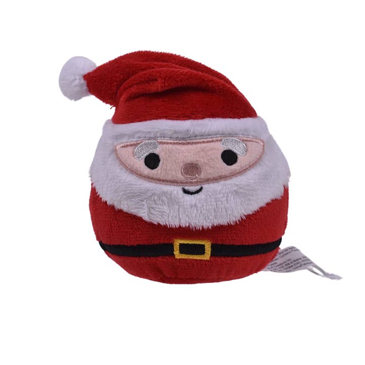 4" Squishy Santa Claus for wholesale by Soft Stuff Creations, Inc.
