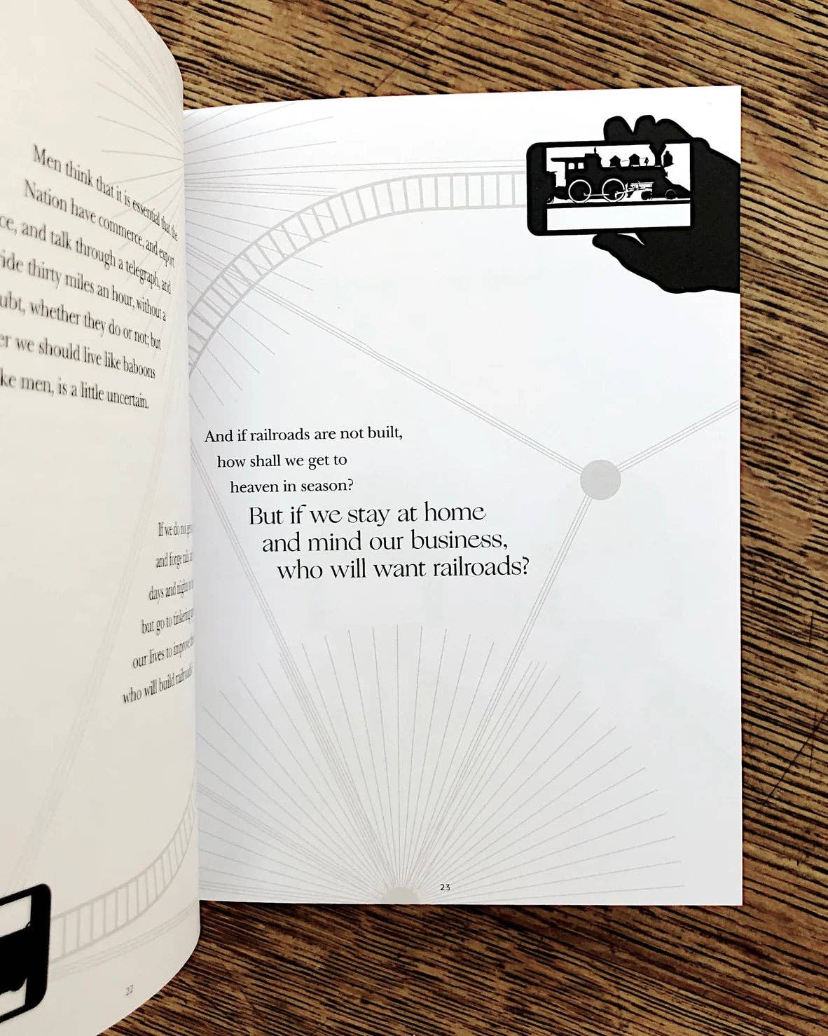 Obvious State - Wholesale Display Book - To Live Deliberately, Henry David Thoreau3