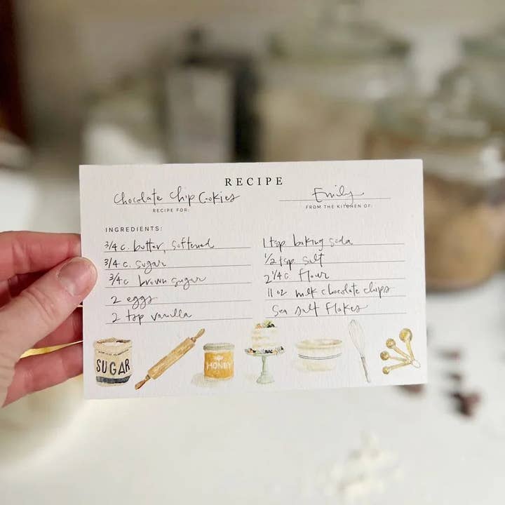 emily lex studio - Wholesale Recipe Card - baking recipe cards7