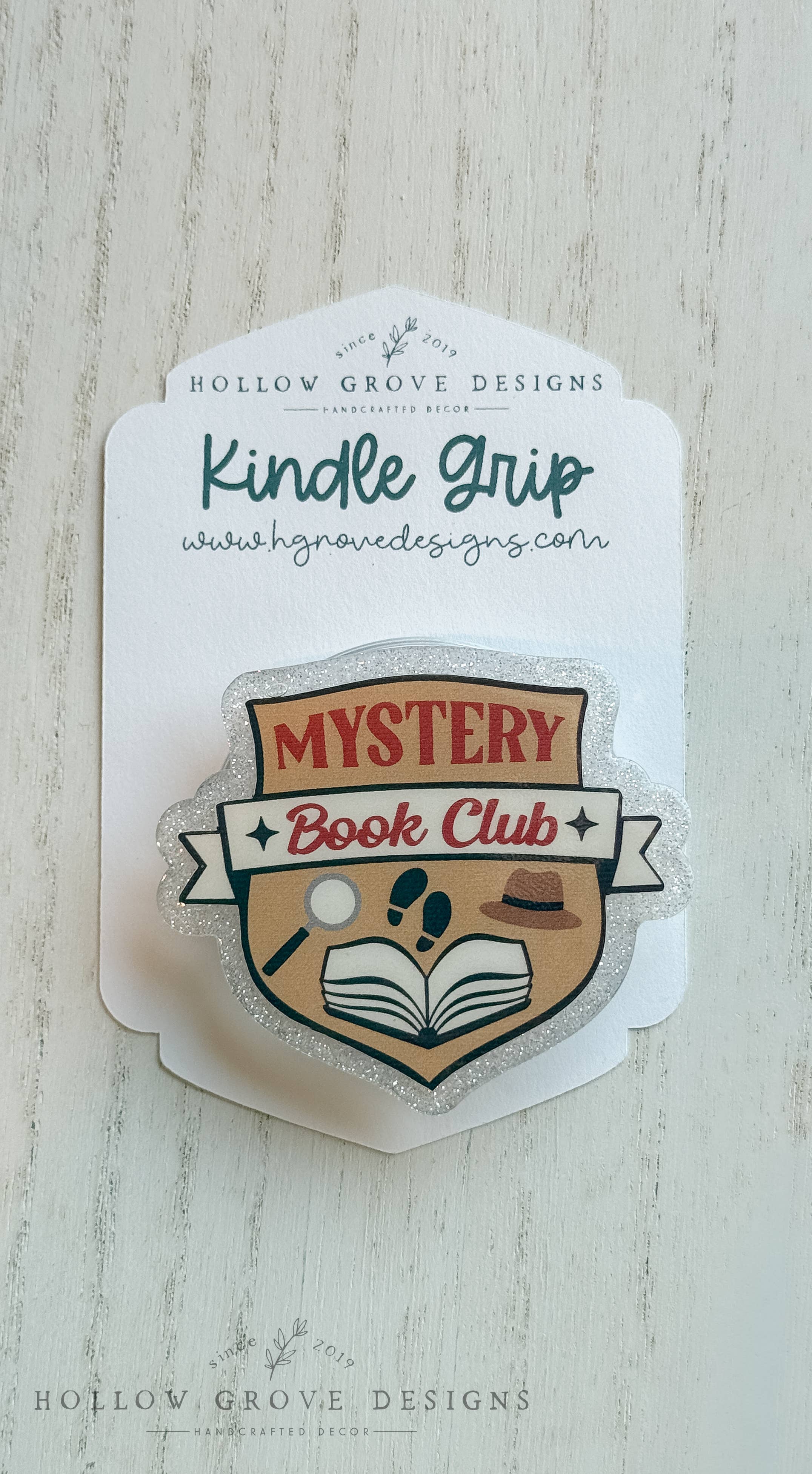 Hollow Grove Designs - Wholesale Phone Grip - Reading Tropes Device Grip2