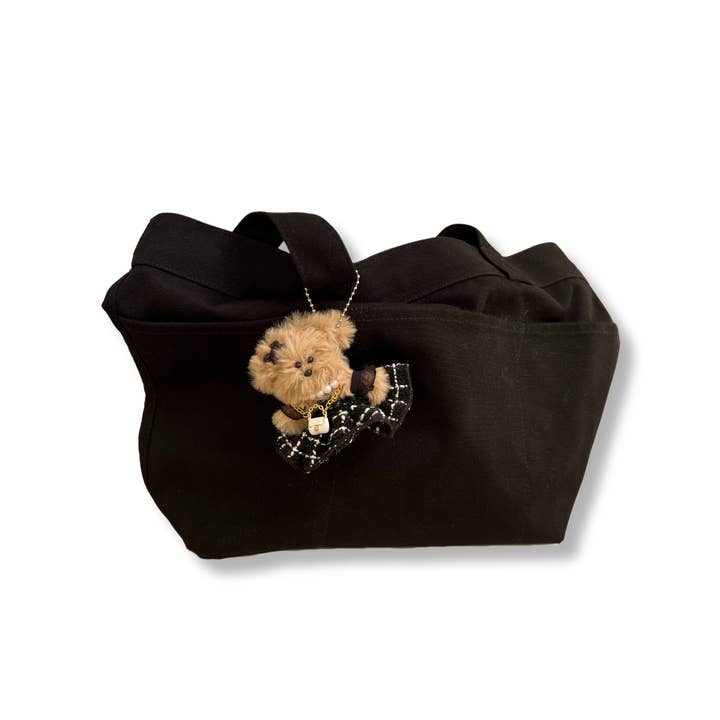 MODEUN SHOP - Wholesale DIY Craft Kit - FANCY BLACK MORU DOG DIY KEYCHAIN KIT2