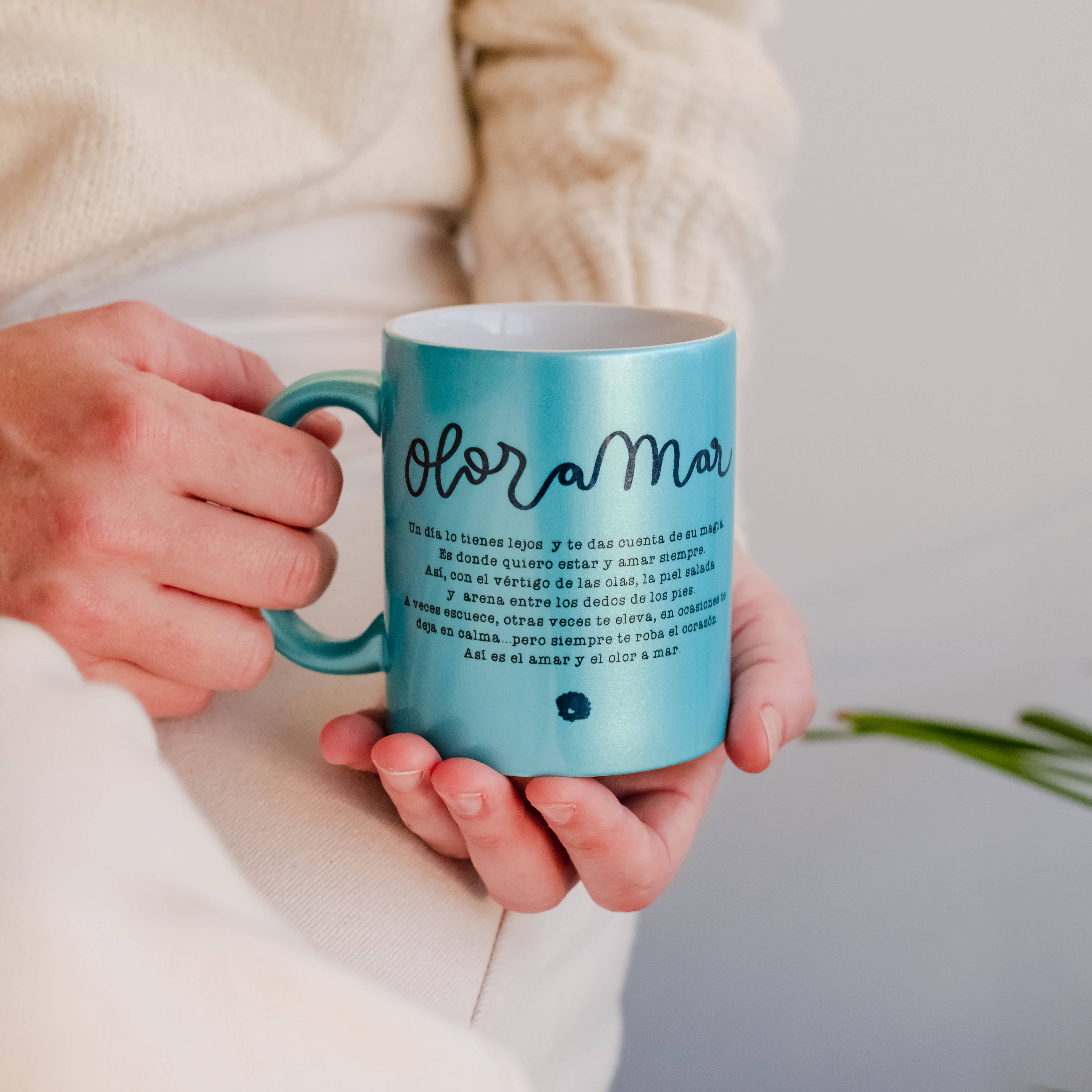 Mdemona - Venta al por mayor Taza - Taza Olor a mar texto.0