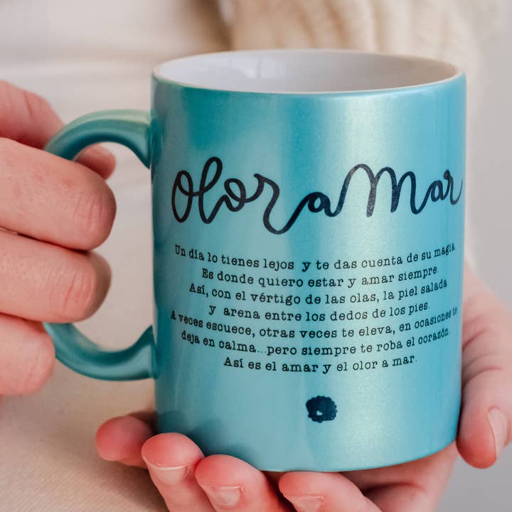 Mdemona - Venta al por mayor Taza - Taza Olor a mar texto.0