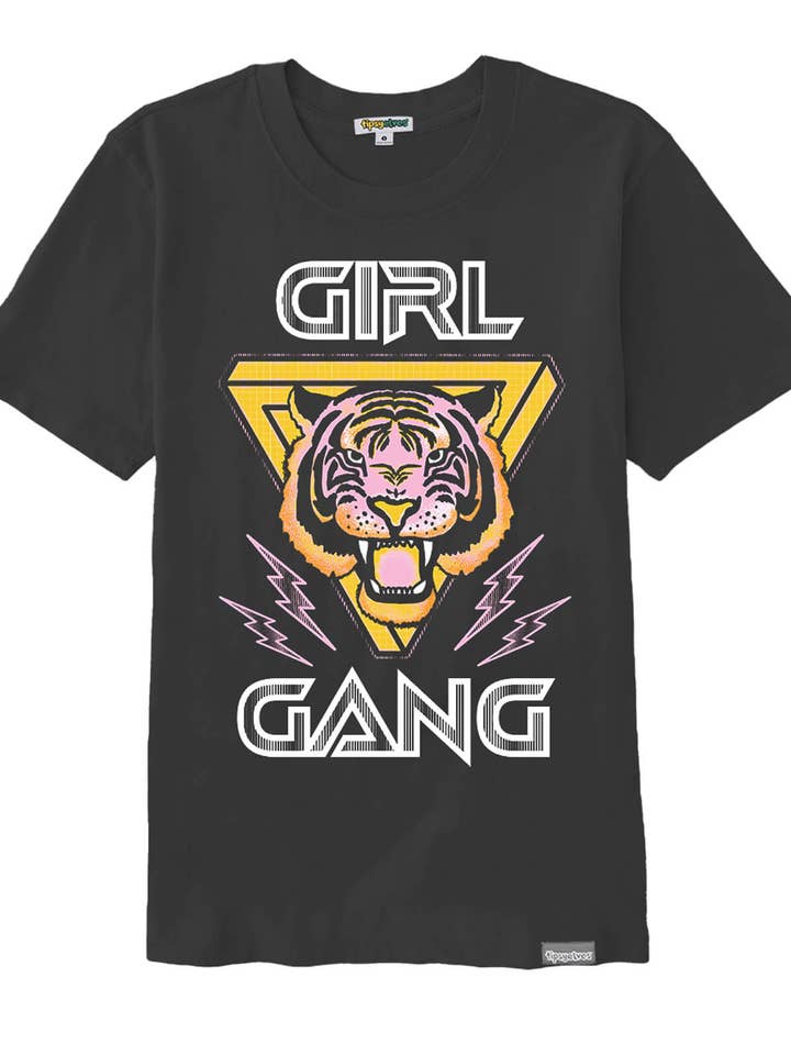 T-shirt da donna Girl Gang - Camicia da festa di addio al nubilato per la vendita all'ingrosso da parte di Tipsy Elves