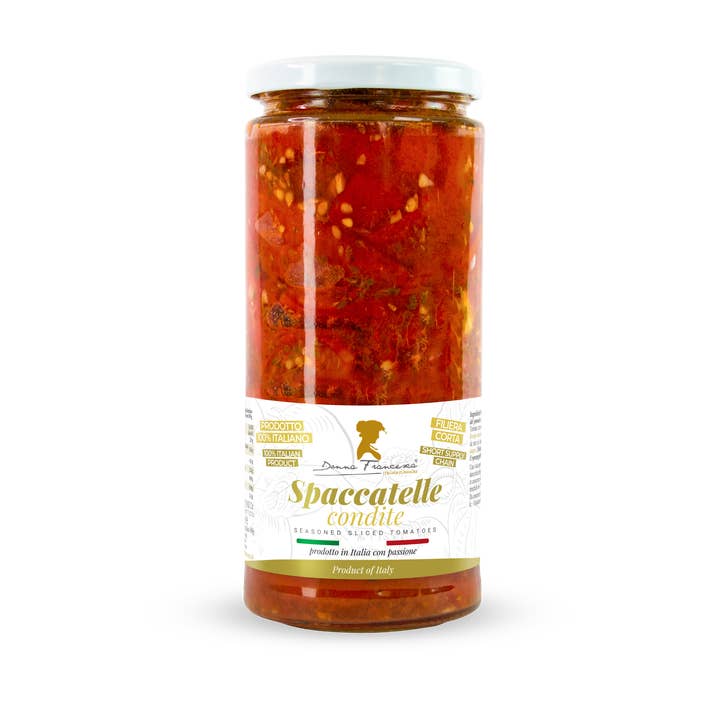 Donna Francesca - Wholesale Sauce - Seasoned Spaccatelle 565 g -Made in Italy Premium Quality