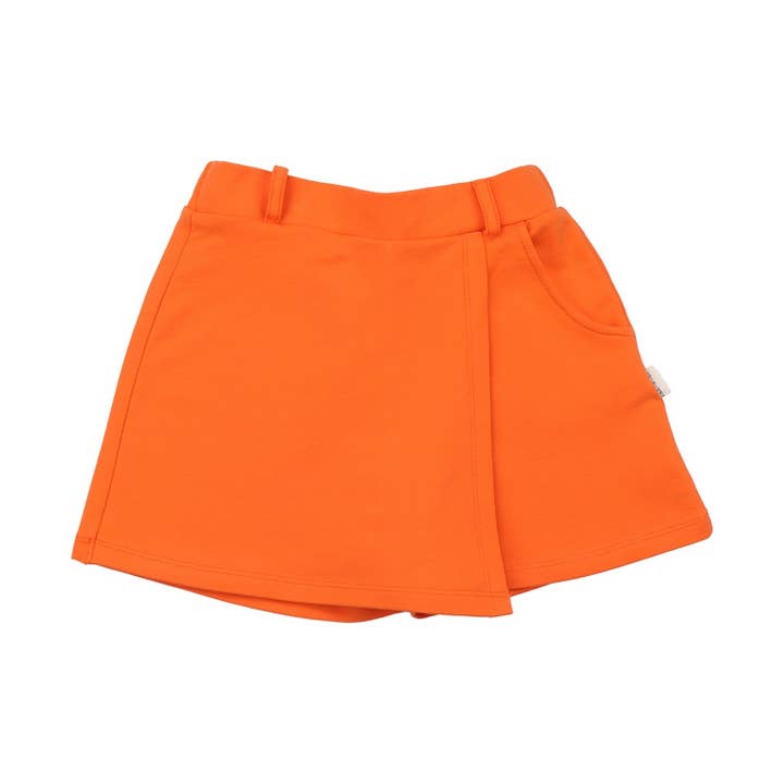 Cadmium Orange-Skirt for wholesale by walkiddy