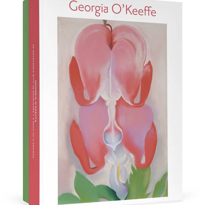 Pomegranate – wholesale Stationery/notecard set – Georgia O'Keeffe Paintings Boxed Notecard Assortment