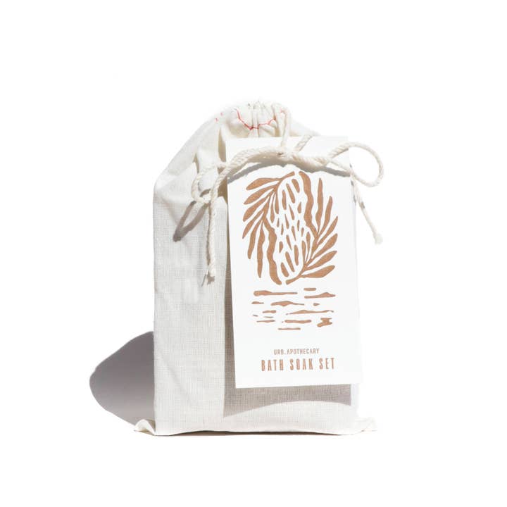 URB APOTHECARY - Wholesale Bath & Body Set - Moisturizing Bath Milk/Soak in Biodegradable Gift Set