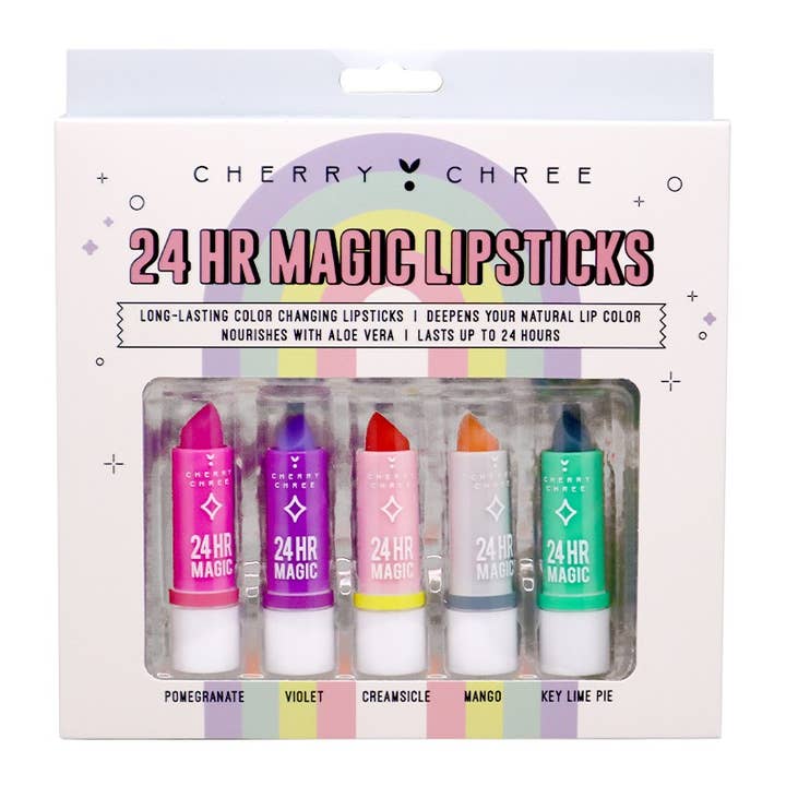 PINEAPPLE Beauty – wholesale Lipstick – TCS CHML8544 Cherry Chree 24 HR Magic Lipsticks - 12 pc1