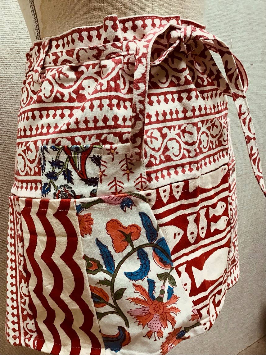 natural habitat - Wholesale Apron - Apron HALF Apron Garden Canvas1