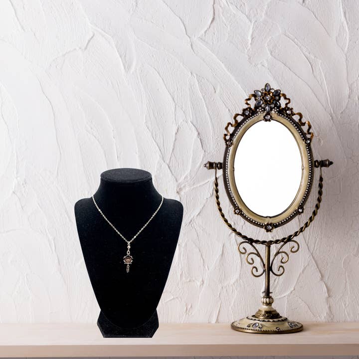 European Heritage Gifts - Wholesale Pendant/Charm Necklace - German Cuckoo Clock Pendant Necklace Silver Plated Chain