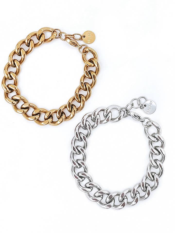 Heath Cuban Chain Bracelet || Choose Color for wholesale by BELJOY