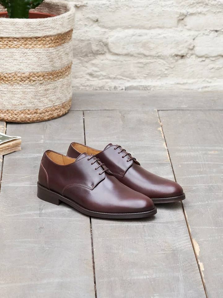 Derbies Casual - Auburn for engroshandel hos Pied de Biche