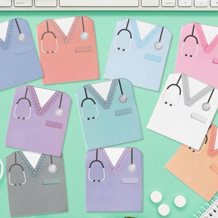 Cross and Crowns - Wholesale Sticky Notes - Nurse sticky note pads
