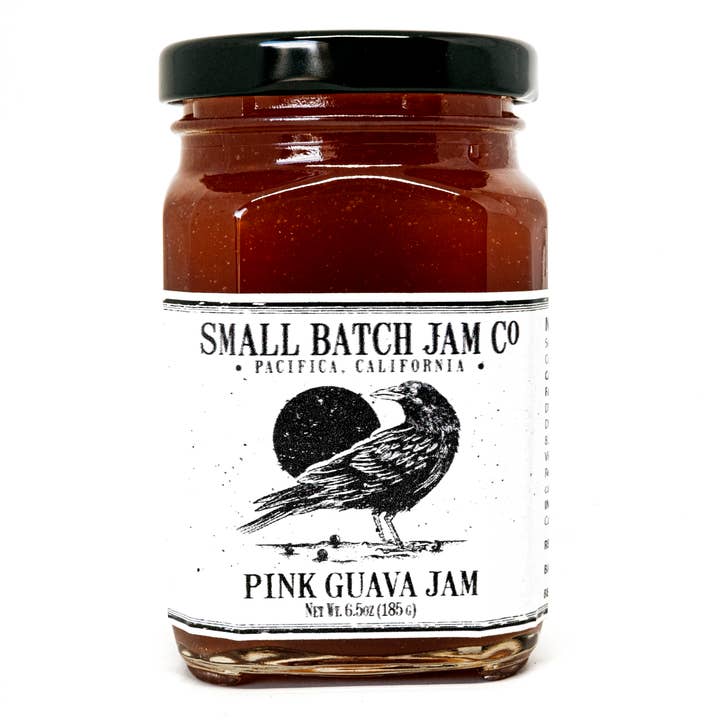 Pink Guava Jam for wholesale by Small Batch Jam Co.